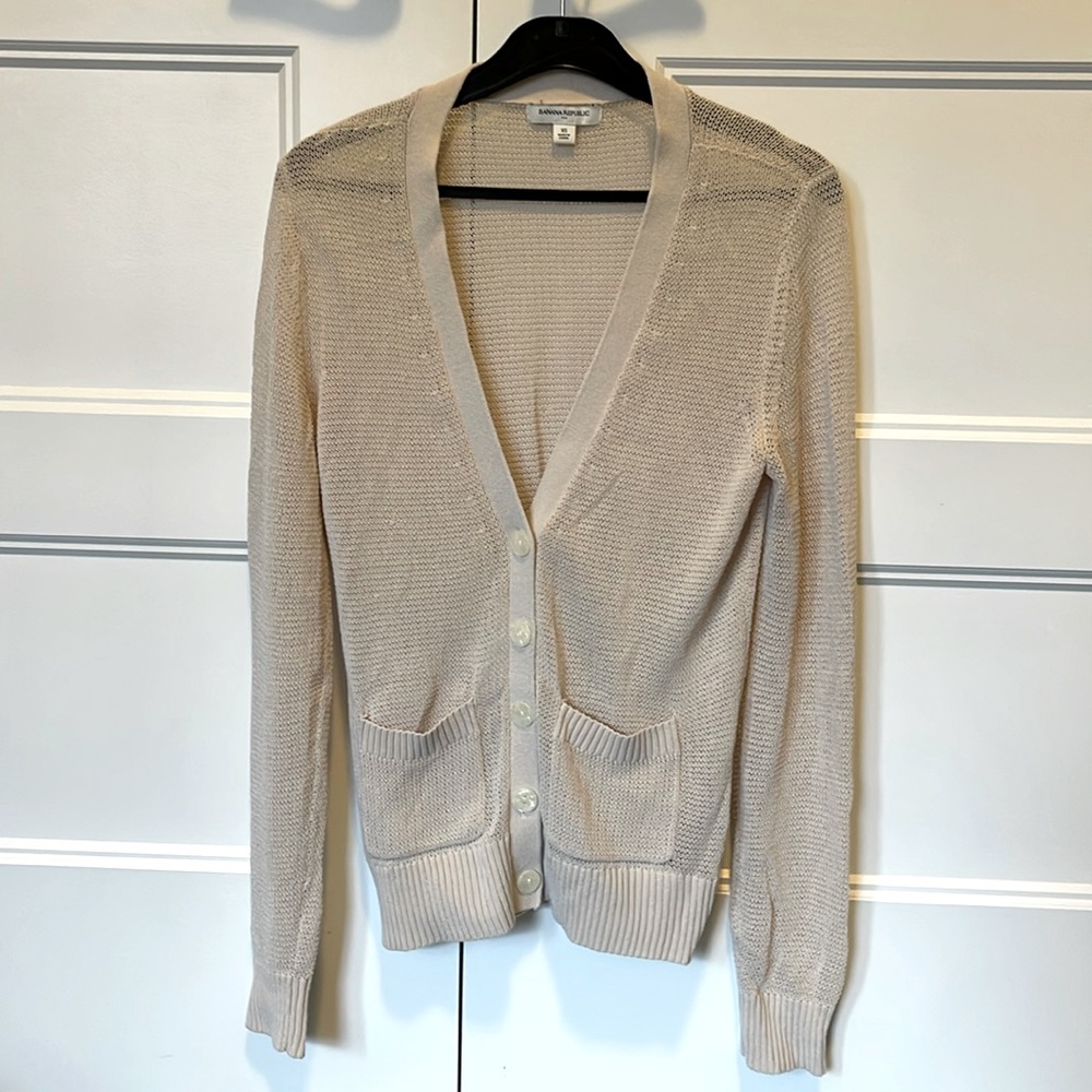 Banana Republic Factory Breezy Sweater Cardigan